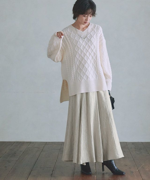 166cm / ライトベージュ / M