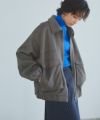 [RASW]フェイクスエードフライトジャケット