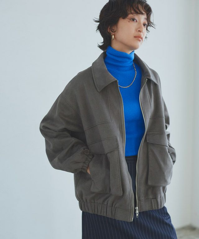 166cm / チャコール / M