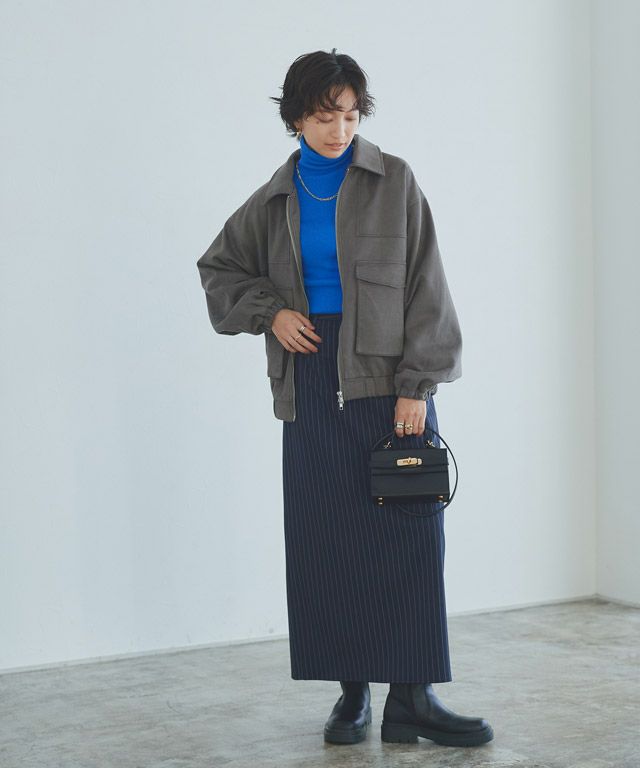 166cm / チャコール / M