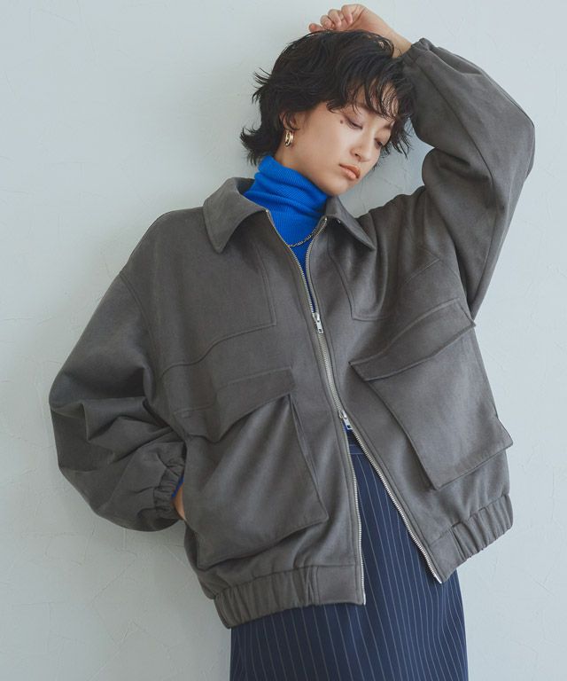 166cm / チャコール / M