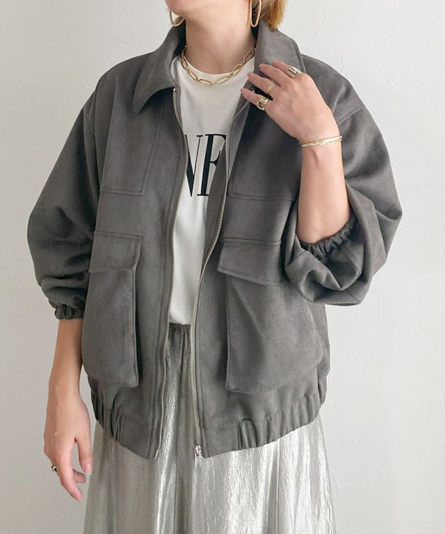 166cm / チャコール / M