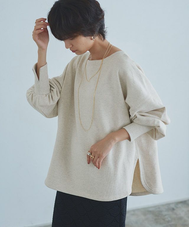 166cm / ブラック×杢オートミール / M