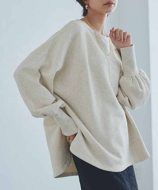 166cm / ブラック×杢オートミール / M