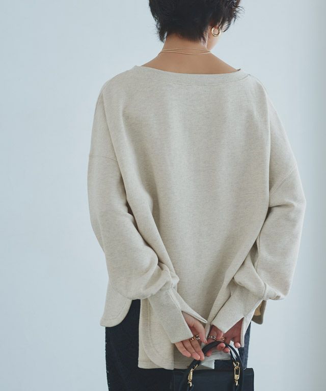 166cm / ブラック×杢オートミール / M