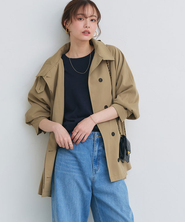 163cm / ベージュ / M