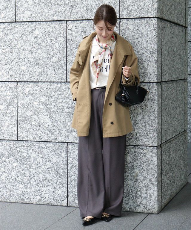 163cm / ベージュ / M