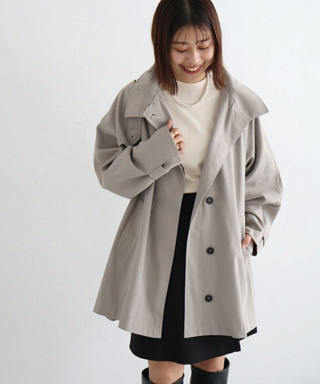 150cm / グレージュ / M