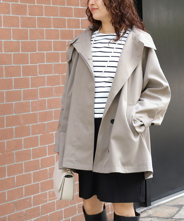 157cm / グレージュ / M