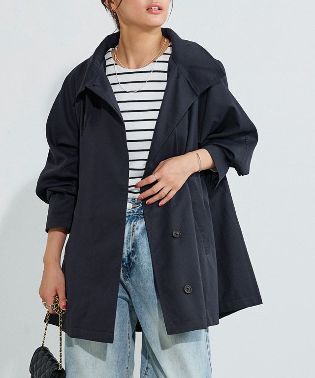 158cm / ネイビー / M