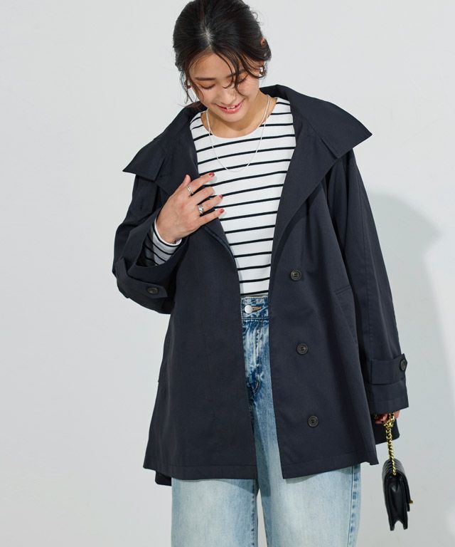 158cm / ネイビー / M