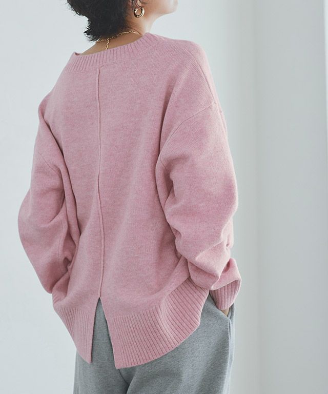 166cm / 杢ピンク / M