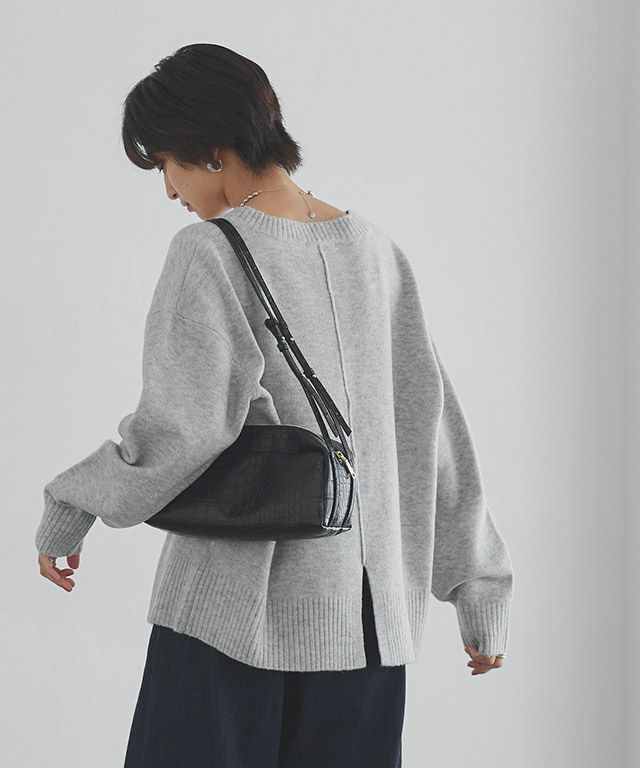 166cm / 杢ライトグレー / M