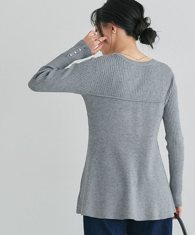 162cm / 杢グレー / M