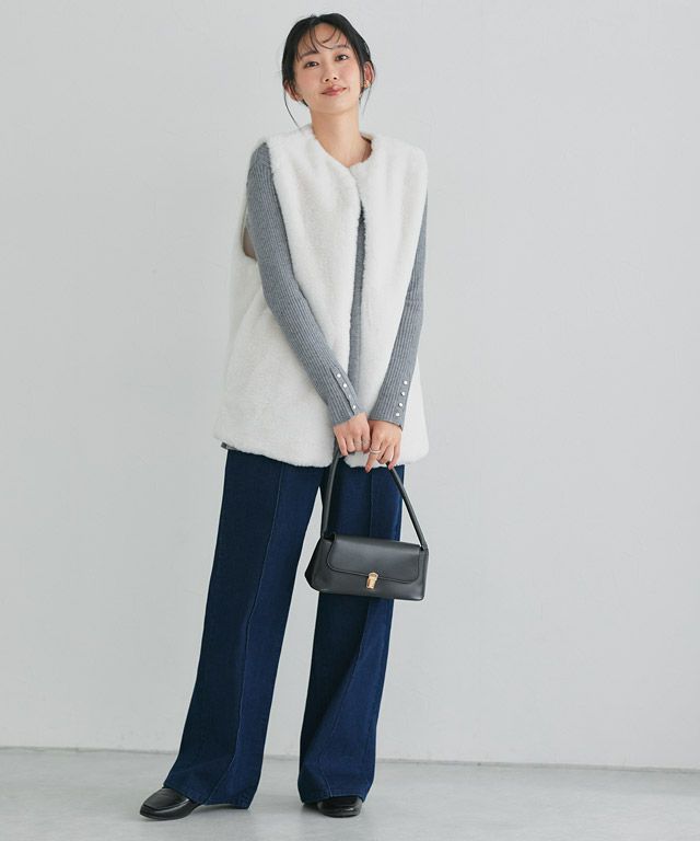 162cm / 杢グレー / M