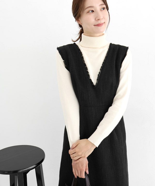 163cm / ブラック / M