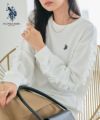 【U.S.POLO ASSN.】フリルスウェット【Pierrot】