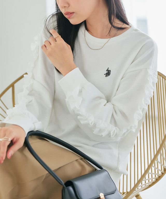 162cm / オフホワイト×チャコール / M