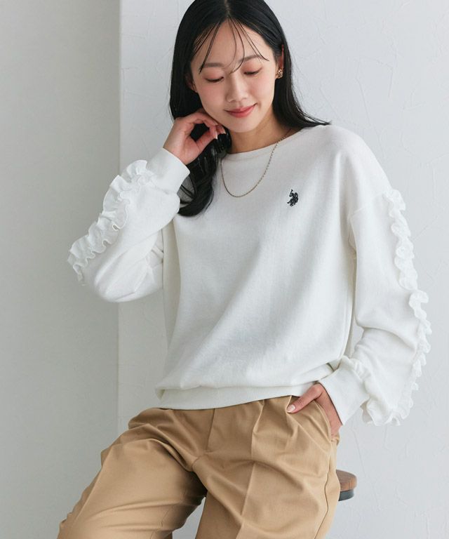 162cm / オフホワイト×チャコール / M