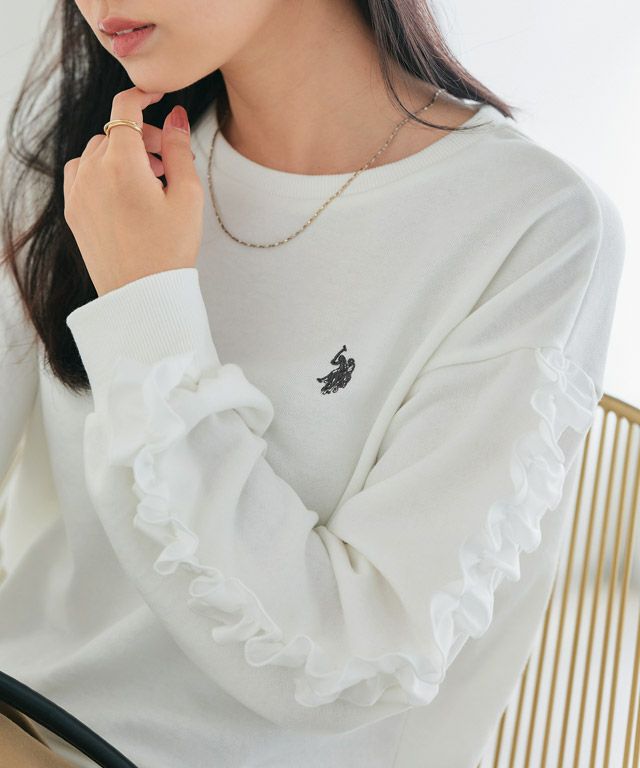 162cm / オフホワイト×チャコール / M