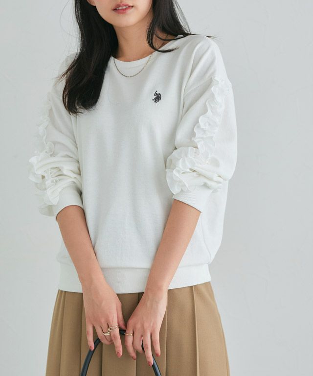 162cm / オフホワイト×チャコール / M