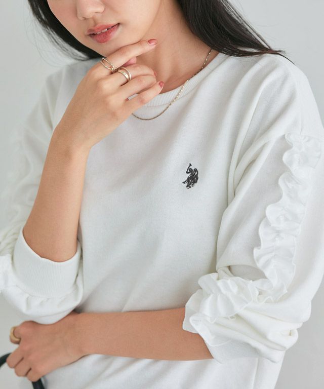 162cm / オフホワイト×チャコール / M