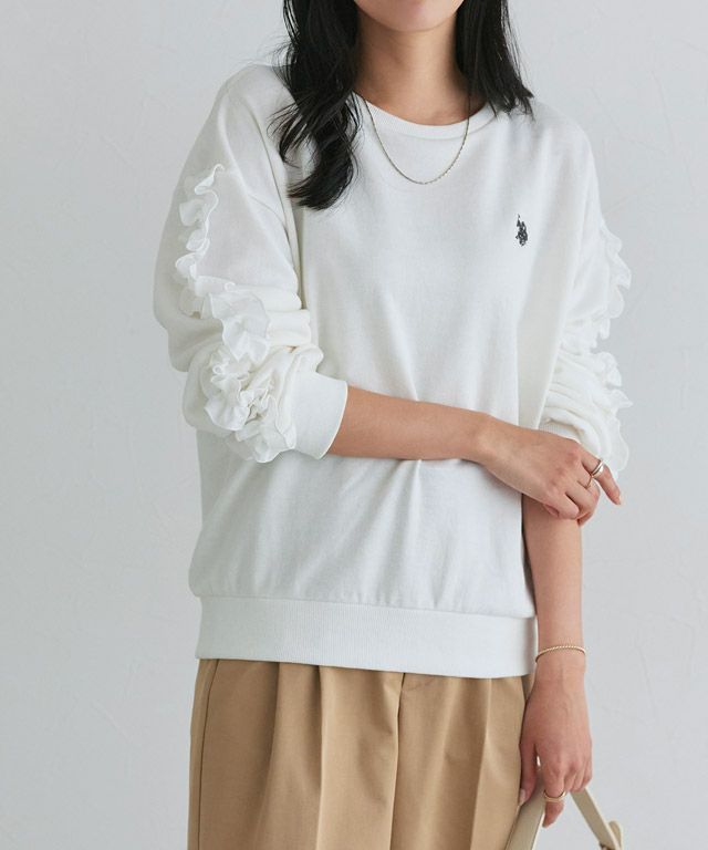 162cm / オフホワイト×チャコール / M