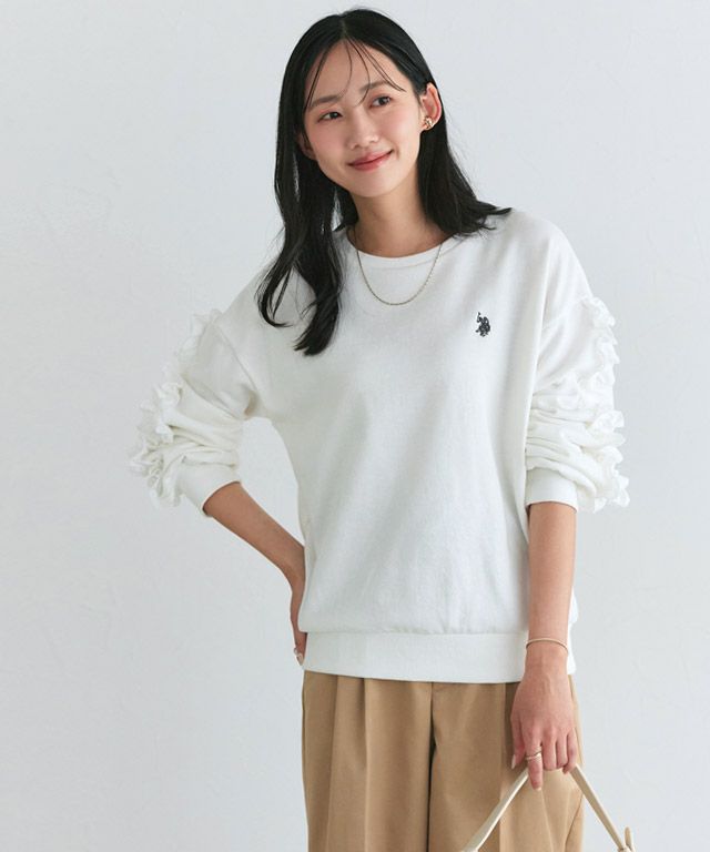 162cm / オフホワイト×チャコール / M