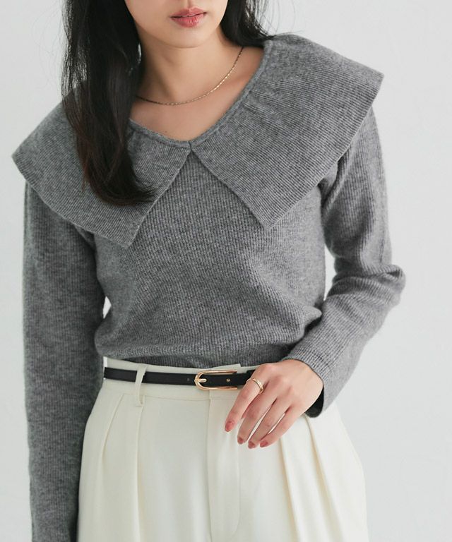 162cm / 杢グレー / M