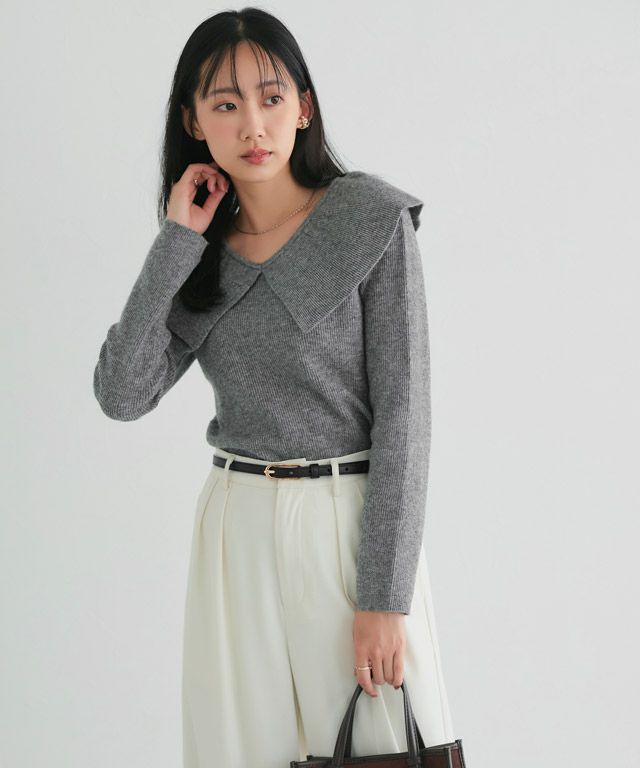 162cm / 杢グレー / M