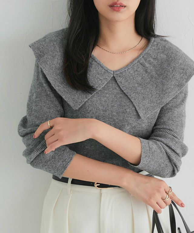 162cm / 杢グレー / M