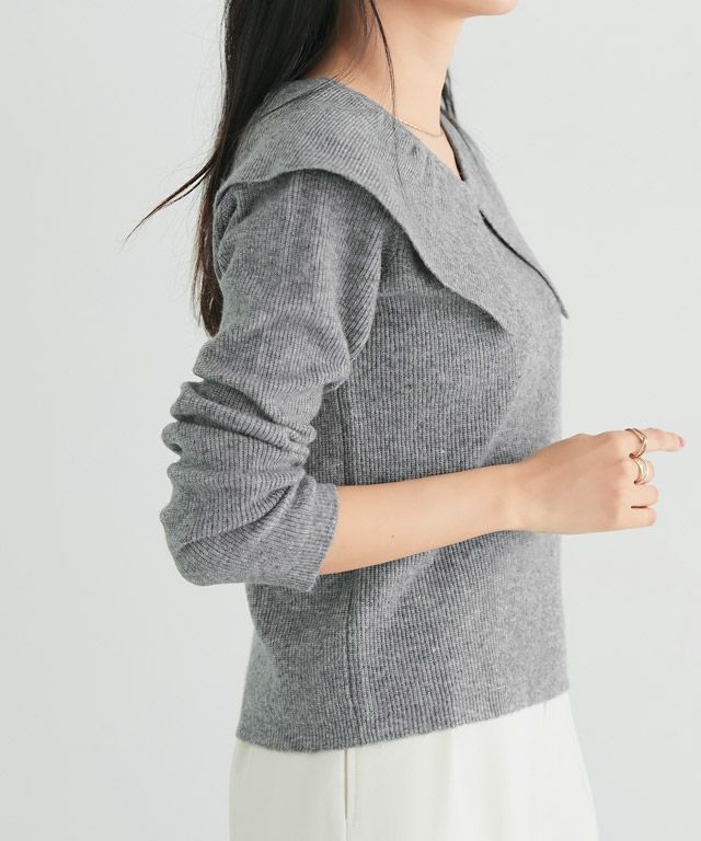 162cm / 杢グレー / M