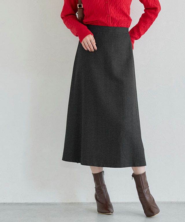 ヘリンボーンナロースカート【Pierrot】