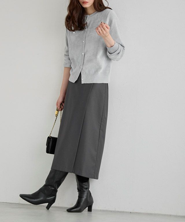 167cm / チャコール / M