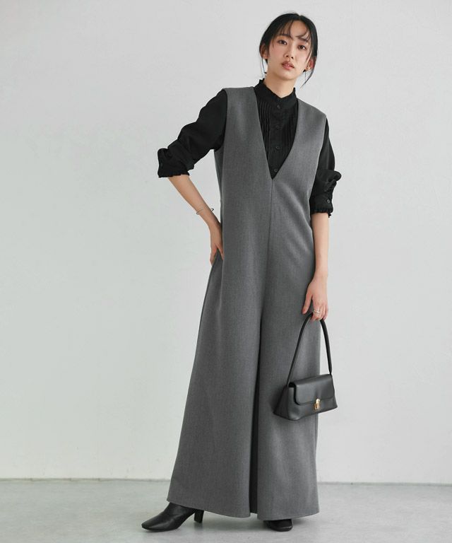 162cm / 杢チャコール / M