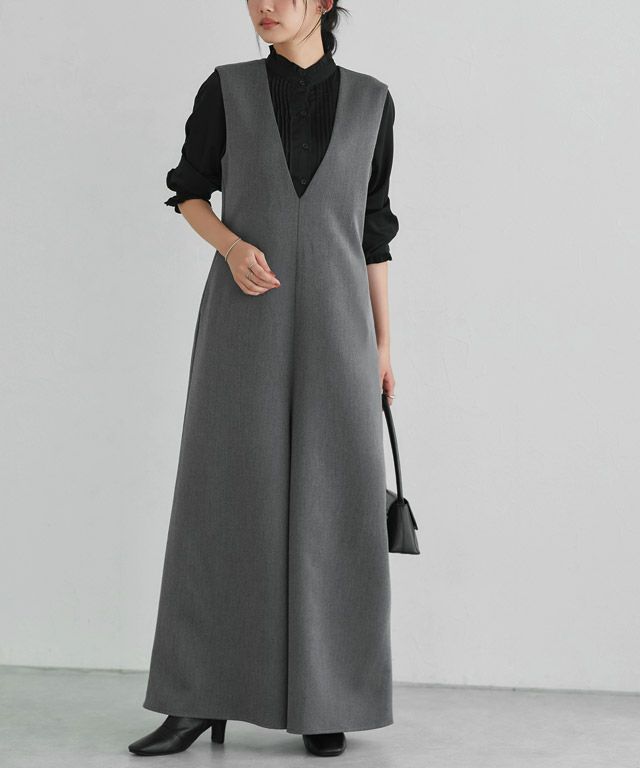 162cm / 杢チャコール / M