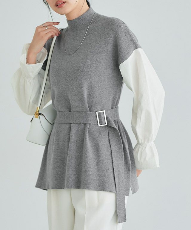 162cm / 杢チャコール / M