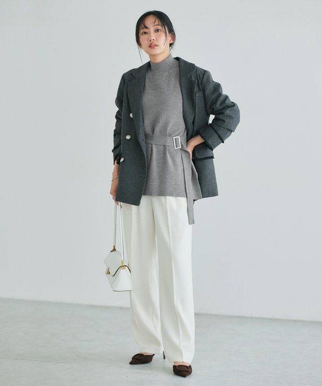 162cm / 杢チャコール / M