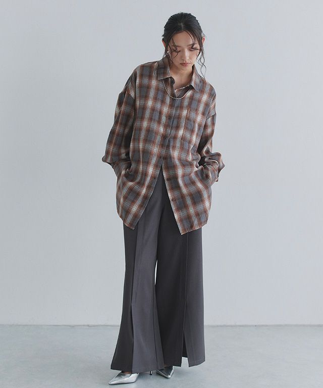 163cm / チャコール / M