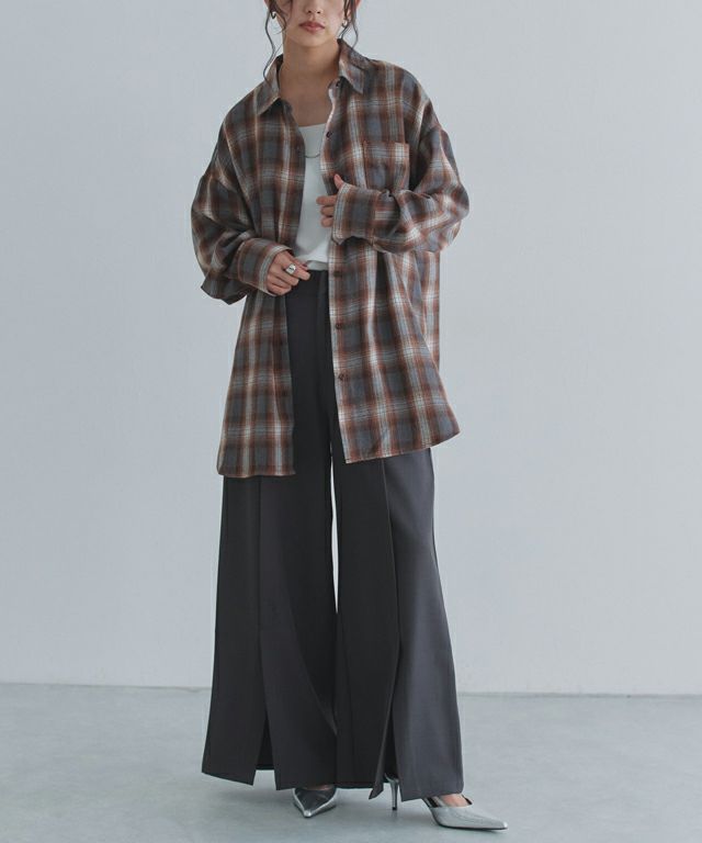 163cm / チャコール / M