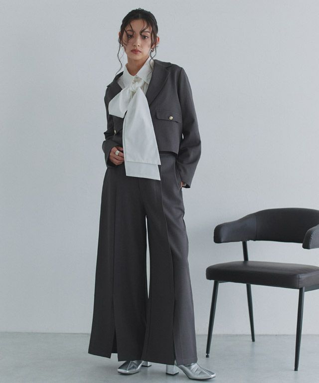 163cm / チャコール / M