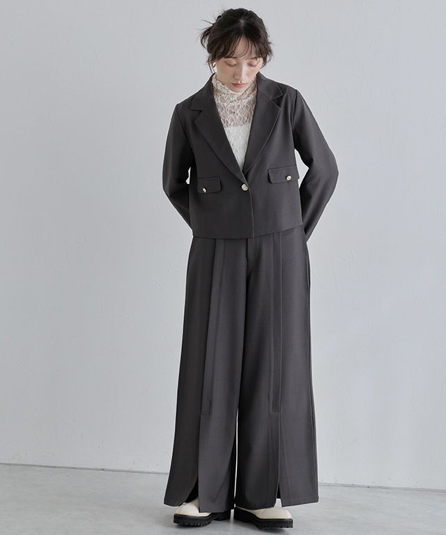 160cm / チャコール / M