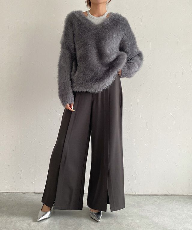 160cm / チャコール / M