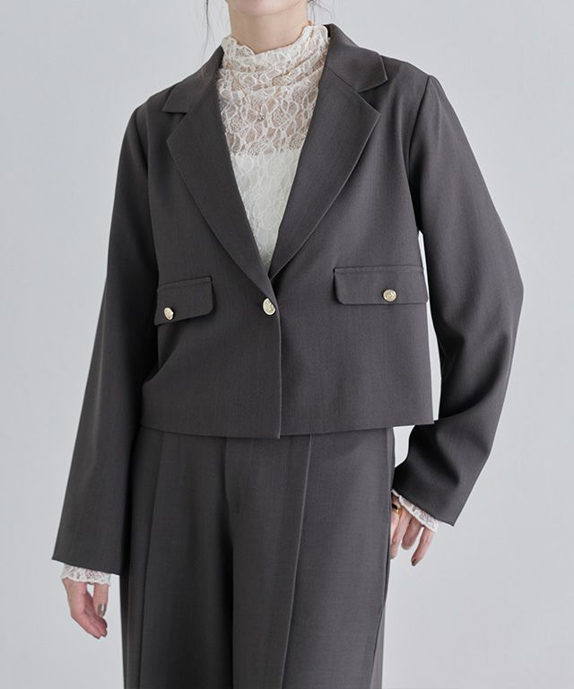 160cm / チャコール / M