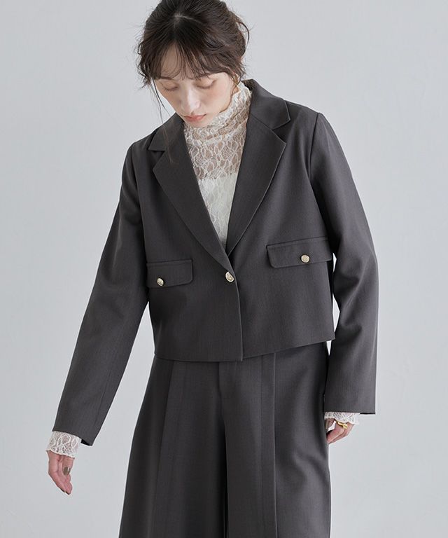 160cm / チャコール / M