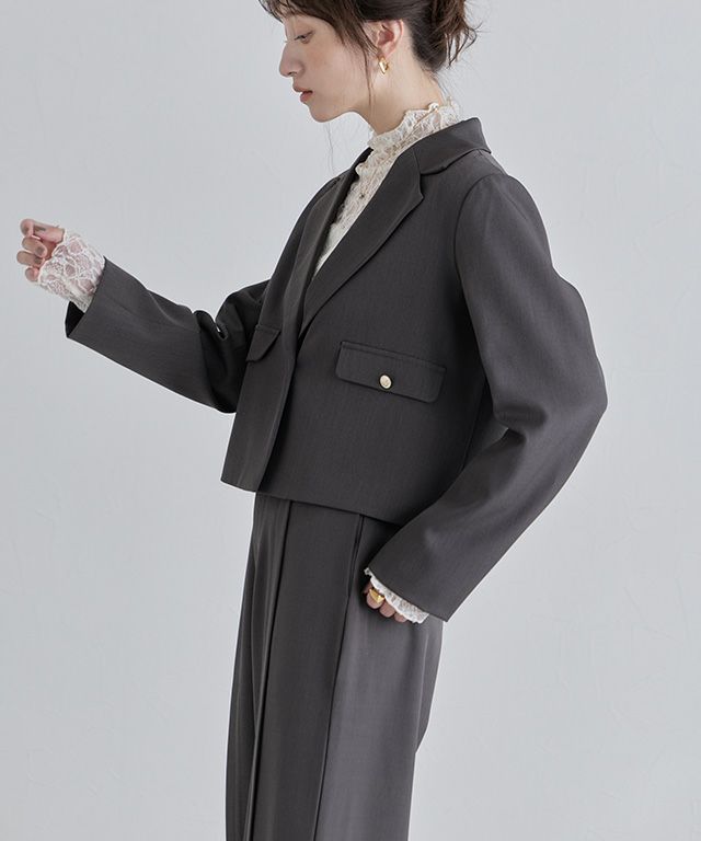 160cm / チャコール / M