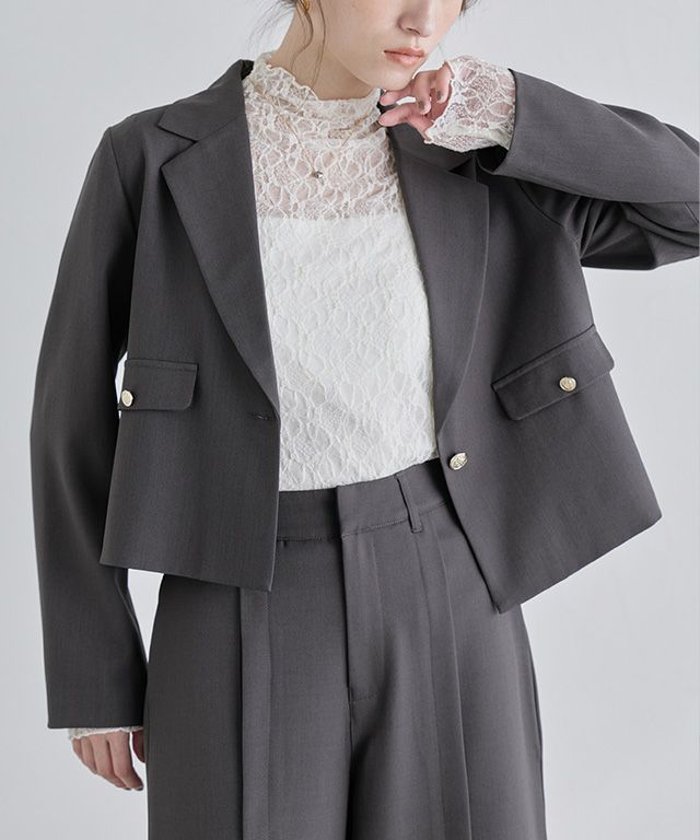 160cm / チャコール / M