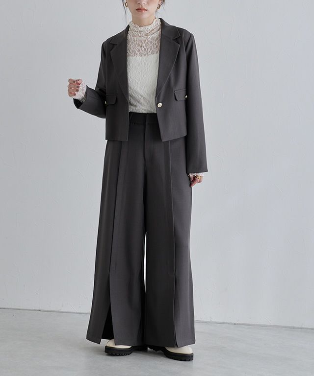 160cm / チャコール / M