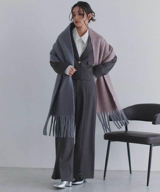 163cm / チャコール / M