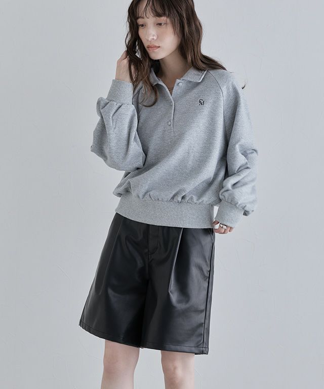 160cm / 杢グレー / M